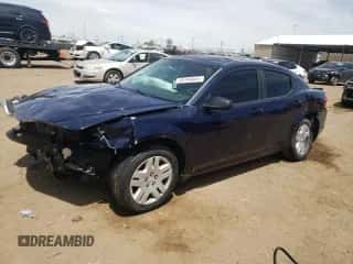 2014 Dodge Avenger SE с VIN 1C3CDZAB3EN184323, выставлен на аукционе Copart как лот 56146844 с пробегом 136 044 миль миль и Списание • Salvage title. История ставок и продаж доступна на DreamBid. Изображение 1.