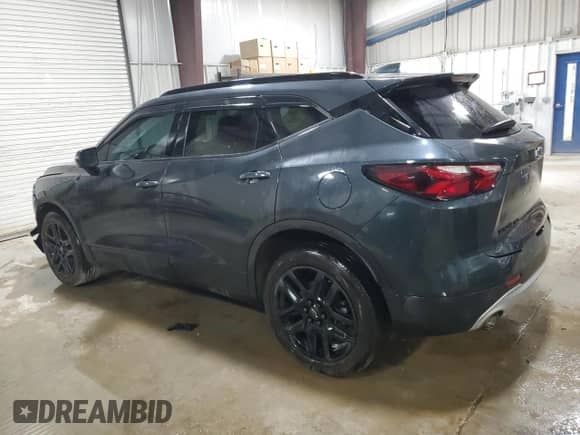 2020 Chevrolet Blazer LT z VIN 3GNKBJRS7LS613721, wystawiony jako Copart lot #59374854 z przebiegiem 116 498 mil mil oraz Szkoda całkowita • Salvage title. Historia ofert i sprzedaży dostępna na DreamBid. Obrazek 2.