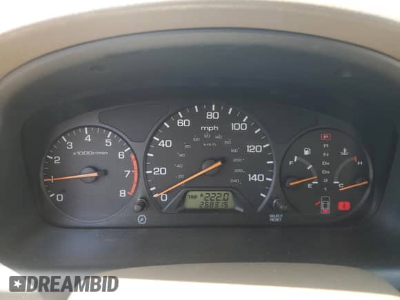 2001 Honda Accord EX с VIN JHMCG56681C013546, выставлен на аукционе Copart как лот 66772375 с пробегом 268 315 миль миль и Списание • Salvage title. История ставок и продаж доступна на DreamBid. Изображение 9.