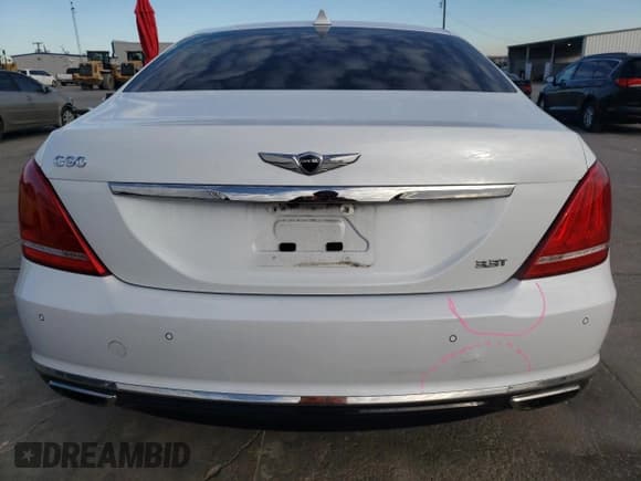 ✅ 2019 Genesis G90 Premium • VIN: KMHG34JA1KU050157 • Лот: 87208564. Опубликован ранее на Copart с пробегом 75 972 миль. Бесплатный доступ к архиву аукционных продаж из США и подробный отчёт об истории автомобиля на DreamBid. Изображение 6.