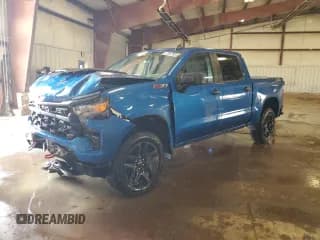 ✅ 2022 Chevrolet Silverado 1500 Custom Trail Boss • VIN: 3GCPDCED2NG638060 • Лот: 68947585. Опубликован ранее на Copart с пробегом 34 703 миль. Бесплатный доступ к архиву аукционных продаж из США и подробный отчёт об истории автомобиля на DreamBid. Изображение 1.