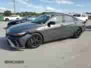 2024 Hyundai Elantra N Line with VIN KMHLR4DF8RU748800, listed as a Copart auction lot 81565935 with 10,261 mi miles and Clean title. Bid and sale history available at DreamBid. Image 1.