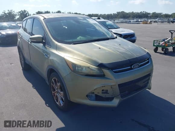 ✅ 2013 Ford Escape SEL • VIN: 1FMCU0HX6DUD64811 • Lot: 43746824. Listed on IAAI with 117,843 mi. Free auction sales archive from the USA and detailed vehicle history report at DreamBid. Image 1.