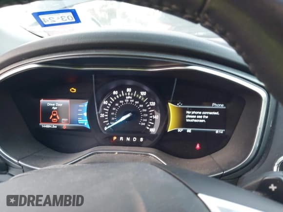 ✅ 2016 Ford Fusion Titanium • VIN: 3FA6P0K9XGR117621 • Lot: 43780558. Listed on IAAI with 144,994 mi. Free auction sales archive from the USA and detailed vehicle history report at DreamBid. Image 7.