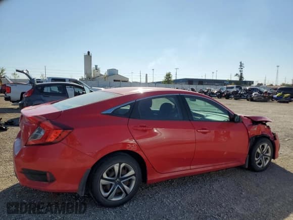 ✅ 2016 Honda Civic LX • VIN: 2HGFC2F5XGH549518 • Лот: 85870955. Опубликован ранее на Copart с пробегом 180 037 миль. Бесплатный доступ к архиву аукционных продаж из США и подробный отчёт об истории автомобиля на DreamBid. Изображение 3.