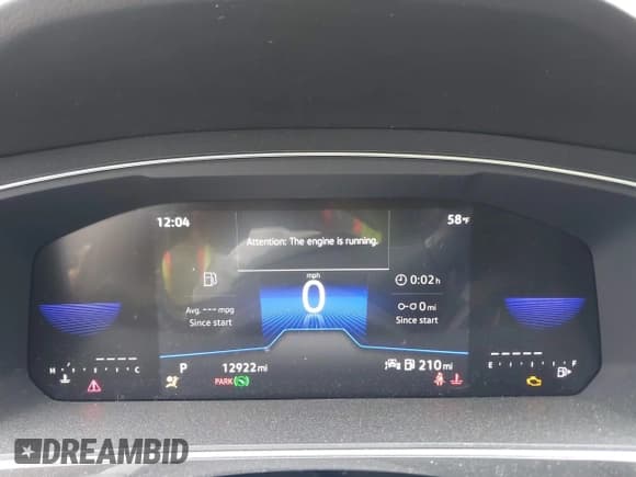 ✅ 2023 Volkswagen Tiguan SE • VIN: 3VVNB7AX4PM100180 • Lot: 42062208. Listed on IAAI with 12,922 mi. Free auction sales archive from the USA and detailed vehicle history report at DreamBid. Image 7.