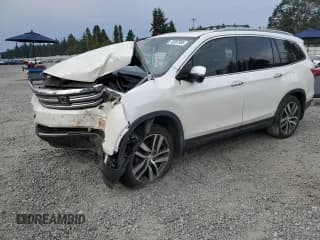 ✅ 2018 Honda Pilot Touring • VIN: 5FNYF6H91JB018033 • Лот: 70367585. Опубликован ранее на Copart с пробегом Не указан. Бесплатный доступ к архиву аукционных продаж из США и подробный отчёт об истории автомобиля на DreamBid. Изображение 1.