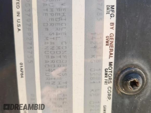 ✅ 1985 Pontiac Fiero • VIN: 1G2PG3797FP271755 • Lot: 72010365. Wystawiony na Copart z przebiegiem 84 133 mil. Bezpłatny archiwum sprzedaży aukcyjnych z USA i szczegółowy raport historii pojazdu na DreamBid. Zdjęcie 12.