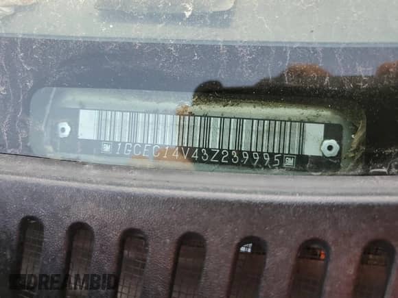 ✅ 2003 Chevrolet Silverado 1500 • VIN: 1GCEC14V43Z239995 • Lot: 71229394. Wystawiony na Copart z przebiegiem 301 543 mil mil. Skorzystaj z bezpłatnego archiwum sprzedaży aukcyjnych z USA i zobacz szczegółowy raport historii pojazdu na DreamBid. Zdjęcie 12.