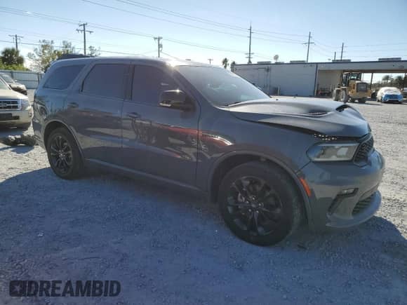 2022 Dodge Durango R/T with VIN 1C4SDHCT5NC202260, listed as a Copart auction lot 90453335 with 39,603 mi miles and Clean title. Bid and sale history available at DreamBid. Image 4.