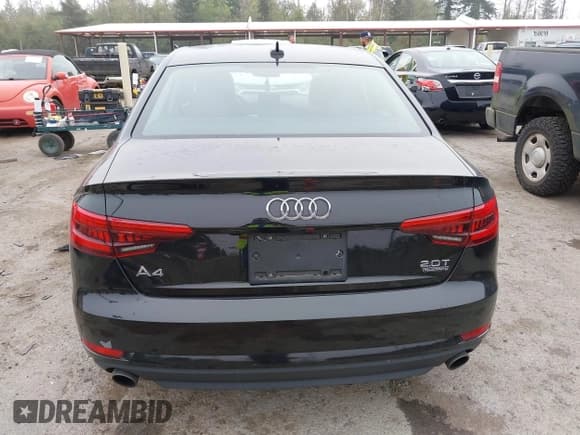 ✅ 2017 Audi A4 Premium • VIN: WAUANAF42HN025595 • Lot: 43120663. Listed on IAAI with 66,149 mi. Free auction sales archive from the USA and detailed vehicle history report at DreamBid. Image 17.