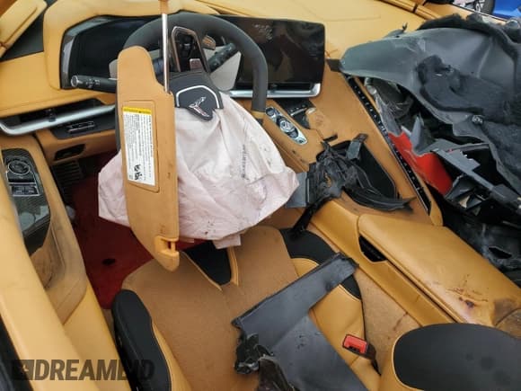 ✅ 2023 Chevrolet Corvette 3LT • VIN: 1G1YC2D4XP5100177 • Lot: 65238765. Listed on Copart with 9,006 mi. Free auction sales archive from the USA and detailed vehicle history report at DreamBid. Image 8.