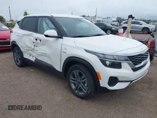 ✅ 2023 Kia Seltos LX • VIN: KNDEPCAA4P7369164 • Lot: 43299190. Listed on IAAI with 10,255 mi. Free auction sales archive from the USA and detailed vehicle history report at DreamBid. Image 1.