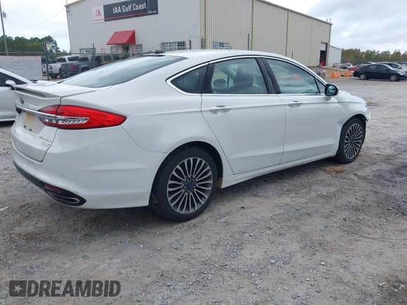 ✅ 2017 Ford Fusion Titanium • VIN: 3FA6P0K91HR316669 • Lot: 43609374. Listed on IAAI with 139,308 mi. Free auction sales archive from the USA and detailed vehicle history report at DreamBid. Image 4.