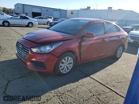 ✅ 2019 Hyundai Accent SE • VIN: 3KPC24A34KE059733 • Лот: 82810634. Опубликован ранее на Copart с пробегом 93 078 миль. Бесплатный доступ к архиву аукционных продаж из США и подробный отчёт об истории автомобиля на DreamBid. Изображение 1.