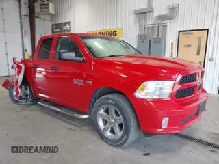✅ 2017 Ram 1500 Express • VIN: 1C6RR7FT9HS587958 • Lot: 42928309. Listed on IAAI with 55,820 mi. Free auction sales archive from the USA and detailed vehicle history report at DreamBid. Image 1.