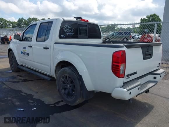 ✅ 2021 Nissan Frontier SV • VIN: 1N6ED0EA9MN723413 • Lot: 42730072. Listed on IAAI with 63,182 mi. Free auction sales archive from the USA and detailed vehicle history report at DreamBid. Image 3.