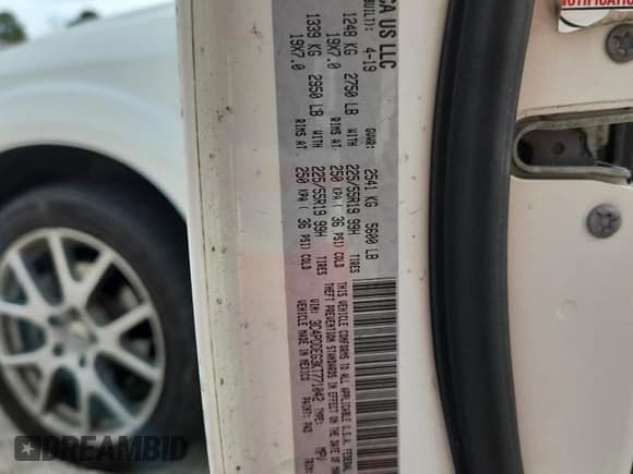 ✅ 2019 Dodge Journey GT • VIN: 3C4PDDEG3KT771042 • Лот: 93065795. Опубликован ранее на Copart с пробегом 220 671 миль. Бесплатный доступ к архиву аукционных продаж из США и подробный отчёт об истории автомобиля на DreamBid. Изображение 13.