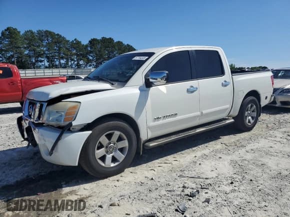 ✅ 2006 Nissan Titan XE • VIN: 1N6BA07A46N519520 • Lot: 57784305. Listed on Copart with 164,328 mi. Free auction sales archive from the USA and detailed vehicle history report at DreamBid. Image 1.