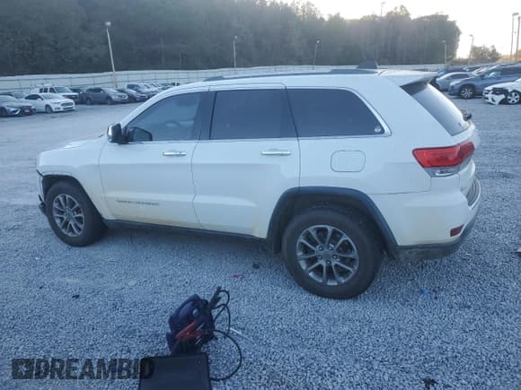 ✅ 2016 Jeep Grand Cherokee Limited • VIN: 1C4RJEBG1GC308010 • Lot: 91977185. Listed on Copart with 185,915 mi. Free auction sales archive from the USA and detailed vehicle history report at DreamBid. Image 2.