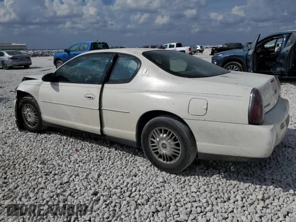 ✅ 2001 Chevrolet Monte Carlo LS • VIN: 2G1WW12E319288006 • Lot: 89816335. Listed on Copart with Not provided. Free auction sales archive from the USA and detailed vehicle history report at DreamBid. Image 2.