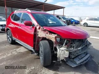 ✅ 2017 Nissan Rogue SV • VIN: 5N1AT2MT5HC861370 • Lot: 43394671. Listed on IAAI with 132,999 mi. Free auction sales archive from the USA and detailed vehicle history report at DreamBid. Image 1.