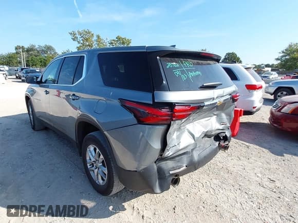 ✅ 2023 Chevrolet Traverse LS • VIN: 1GNERFKW3PJ270299 • Lot: 43246282. Listed on IAAI with 85,332 mi. Free auction sales archive from the USA and detailed vehicle history report at DreamBid. Image 3.