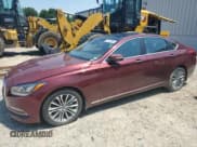 ✅ 2017 Genesis G80 3.8L • VIN: KMHGN4JE8HU167708 • Lot: 61492865. Listed on Copart with 105,890 mi. Free auction sales archive from the USA and detailed vehicle history report at DreamBid. Image 1.
