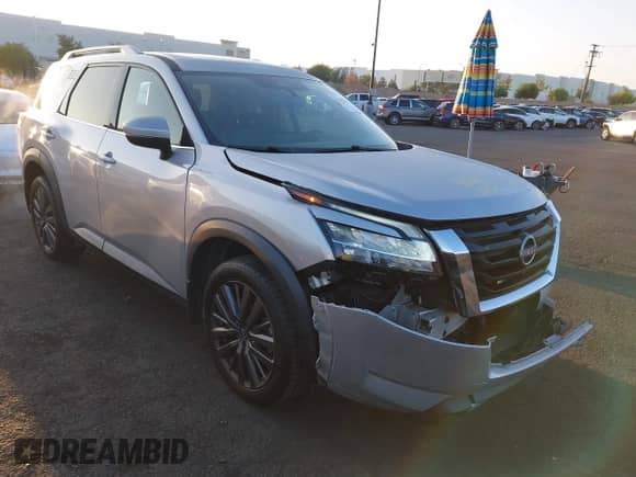 2022 Nissan Pathfinder SL с VIN 5N1DR3CB6NC270227, выставлен на аукционе IAAI как лот 43322854 с пробегом 46 196 миль миль и . История ставок и продаж доступна на DreamBid. Изображение 1.