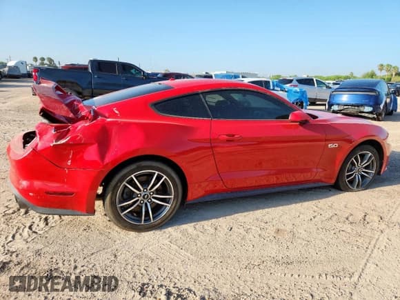 ✅ 2019 Ford Mustang GT • VIN: 1FA6P8CF2K5201804 • Lot: 68896585. Listed on Copart with 72,687 mi. Free auction sales archive from the USA and detailed vehicle history report at DreamBid. Image 3.