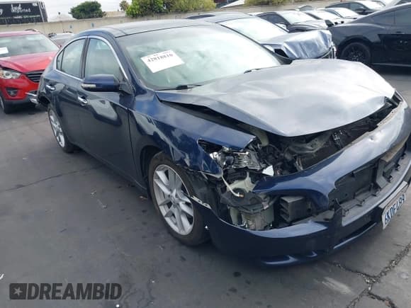 ✅ 2009 Nissan Maxima SV • VIN: 1N4AA51E99C860019 • Лот: 42818810. Опубликован ранее на IAAI с пробегом 152 490 миль. Бесплатный доступ к архиву аукционных продаж из США и подробный отчёт об истории автомобиля на DreamBid. Изображение 1.