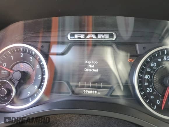 2020 Ram 1500 Laramie with VIN 1C6RREDT6LN278043, listed as a Copart auction lot 65152314 with 76,888 mi miles and Salvage title. Bid and sale history available at DreamBid. Image 9.