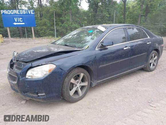 ✅ 2012 Chevrolet Malibu 1LT • VIN: 1G1ZC5E0XCF322563 • Lot: 39727617. Listed on IAAI with 129,179 mi. Free auction sales archive from the USA and detailed vehicle history report at DreamBid. Image 2.