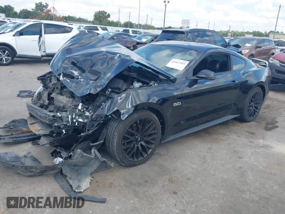 ✅ 2021 Ford Mustang GT Premium • VIN: 1FA6P8CF4M5120323 • Lot: 43467945. Listed on IAAI with Not provided. Free auction sales archive from the USA and detailed vehicle history report at DreamBid. Image 2.
