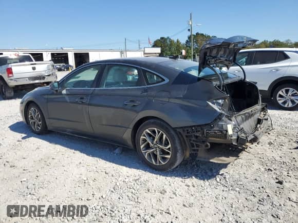 2021 Hyundai Sonata SEL с VIN KMHL64JA0MA145688, выставлен на аукционе Copart как лот 85578595 с пробегом 78 584 миль миль и Списание • Salvage title. История ставок и продаж доступна на DreamBid. Изображение 2.