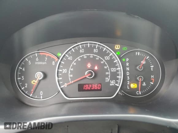 ✅ 2009 Suzuki SX4 Sport FWD • VIN: JS2YC414096203649 • Lot: 45156535. Listed on Copart with 192,360 mi. Free auction sales archive from the USA and detailed vehicle history report at DreamBid. Image 9.