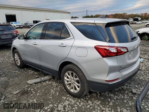 2019 Chevrolet Equinox LT with VIN 2GNAXUEV7K6248386, listed as a Copart auction lot 87435185 with 54,048 mi miles and Salvage title. Bid and sale history available at DreamBid. Image 2.