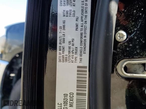 ✅ 2024 Ram 2500 Laramie • VIN: 3C6UR5FJ6RG105310 • Лот: 80864585. Опубликован ранее на Copart с пробегом 32 544 миль. Бесплатный доступ к архиву аукционных продаж из США и подробный отчёт об истории автомобиля на DreamBid. Изображение 12.