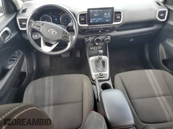 2022 Hyundai Venue SEL with VIN KMHRC8A31NU199142, listed as a Copart auction lot 71807604 with 40,177 mi miles and Salvage title. Bid and sale history available at DreamBid. Image 8.