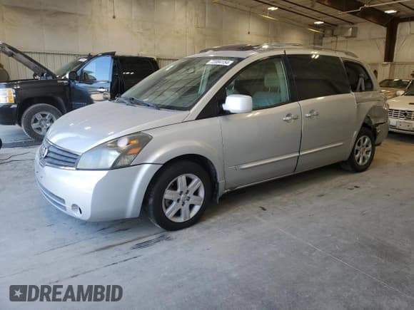 ✅ 2007 Nissan Quest S • VIN: 5N1BV28U47N142437 • Lot: 72084154. Listed on Copart with 114,460 mi. Free auction sales archive from the USA and detailed vehicle history report at DreamBid. Image 1.