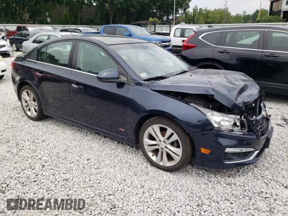 ✅ 2015 Chevrolet Cruze LTZ • VIN: 1G1PG5SB7F7282104 • Lot: 58312183. Listed on Copart with 66,850 mi. Free auction sales archive from the USA and detailed vehicle history report at DreamBid. Image 4.