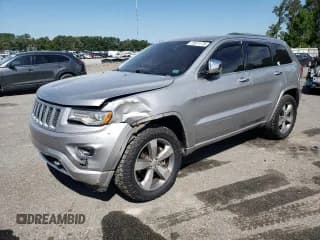 ✅ 2015 Jeep Grand Cherokee Overland • VIN: 1C4RJFCM2FC785196 • Lot: 72071175. Listed on Copart with 184,027 mi. Free auction sales archive from the USA and detailed vehicle history report at DreamBid. Image 1.