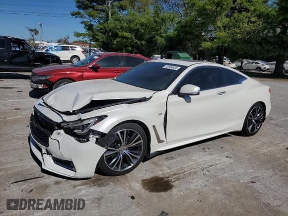 ✅ 2018 Infiniti Q60 Sport • VIN: JN1EV7EK0JM340319 • Лот: 72844634. Опубликован ранее на Copart с пробегом 142 441 миль. Бесплатный доступ к архиву аукционных продаж из США и подробный отчёт об истории автомобиля на DreamBid. Изображение 1.