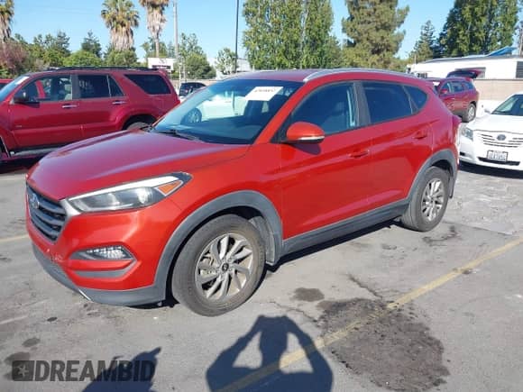 2016 Hyundai Tucson Limited z VIN KM8J33A20GU229712, wystawiony jako IAAI lot #42858852 z przebiegiem 102 042 mil mil oraz . Historia ofert i sprzedaży dostępna na DreamBid. Obrazek 2.
