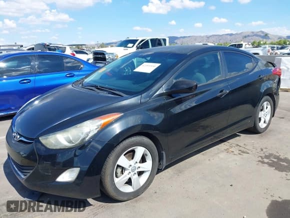 ✅ 2013 Hyundai Elantra GLS • VIN: 5NPDH4AE1DH170792 • Lot: 42393330. Listed on IAAI with 159,813 mi. Free auction sales archive from the USA and detailed vehicle history report at DreamBid. Image 2.