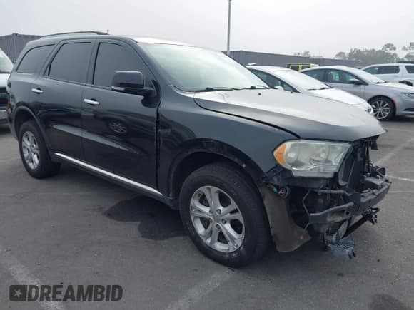 ✅ 2013 Dodge Durango Crew • VIN: 1C4RDHDG5DC664302 • Лот: 43653743. Опубликован ранее на IAAI с пробегом 156 562 миль. Бесплатный доступ к архиву аукционных продаж из США и подробный отчёт об истории автомобиля на DreamBid. Изображение 1.