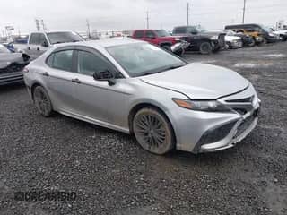 2021 Toyota Camry SE with VIN 4T1G11BK6MU046619, listed as a IAAI auction lot 41750863 with 57,133 mi miles and . Bid and sale history available at DreamBid. Image 1.