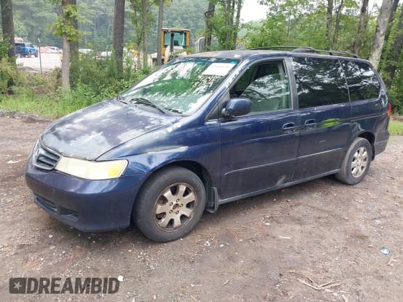 ✅ 2003 Honda Odyssey EX-L • VIN: 5FNRL18053B142567 • Лот: 42928139. Опубликован ранее на IAAI с пробегом Не указан. Бесплатный доступ к архиву аукционных продаж из США и подробный отчёт об истории автомобиля на DreamBid. Изображение 2.