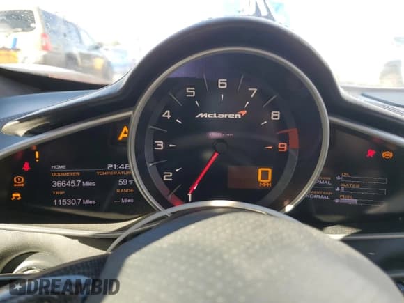 ✅ 2016 McLaren 650S • VIN: SBM11FAA5GW006080 • Лот: 48061065. Опубликован ранее на Copart с пробегом 36 645 миль. Бесплатный доступ к архиву аукционных продаж из США и подробный отчёт об истории автомобиля на DreamBid. Изображение 9.