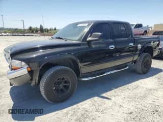 2001 Dodge Dakota Sport with VIN 1B7HG2AN51S234242, listed as a Copart auction lot 66702055 with 201,466 mi miles and Salvage title. Bid and sale history available at DreamBid. Image 1.